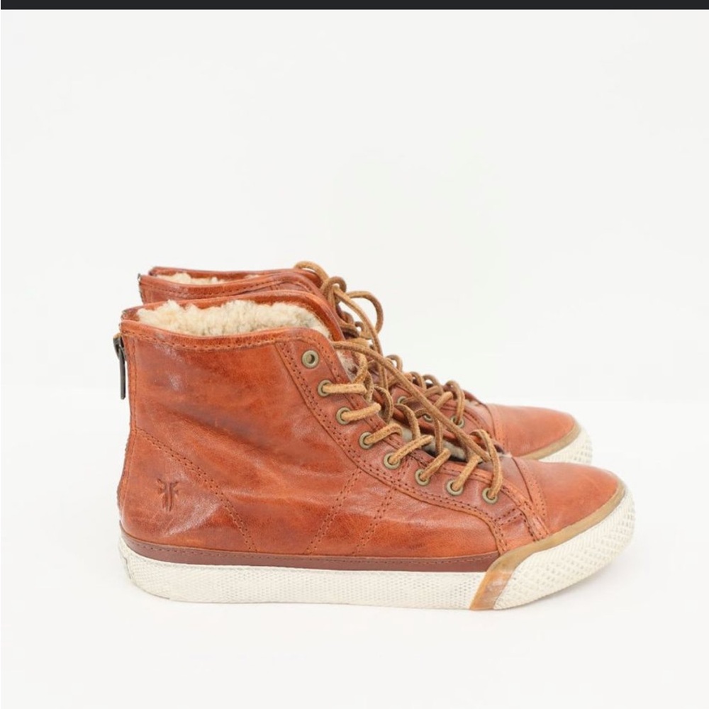Frye leather sneaker